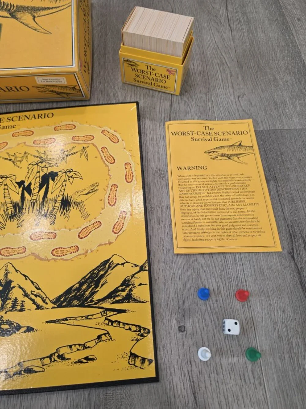 The Worst-Case Scenario Survival Game Board Game By University Games